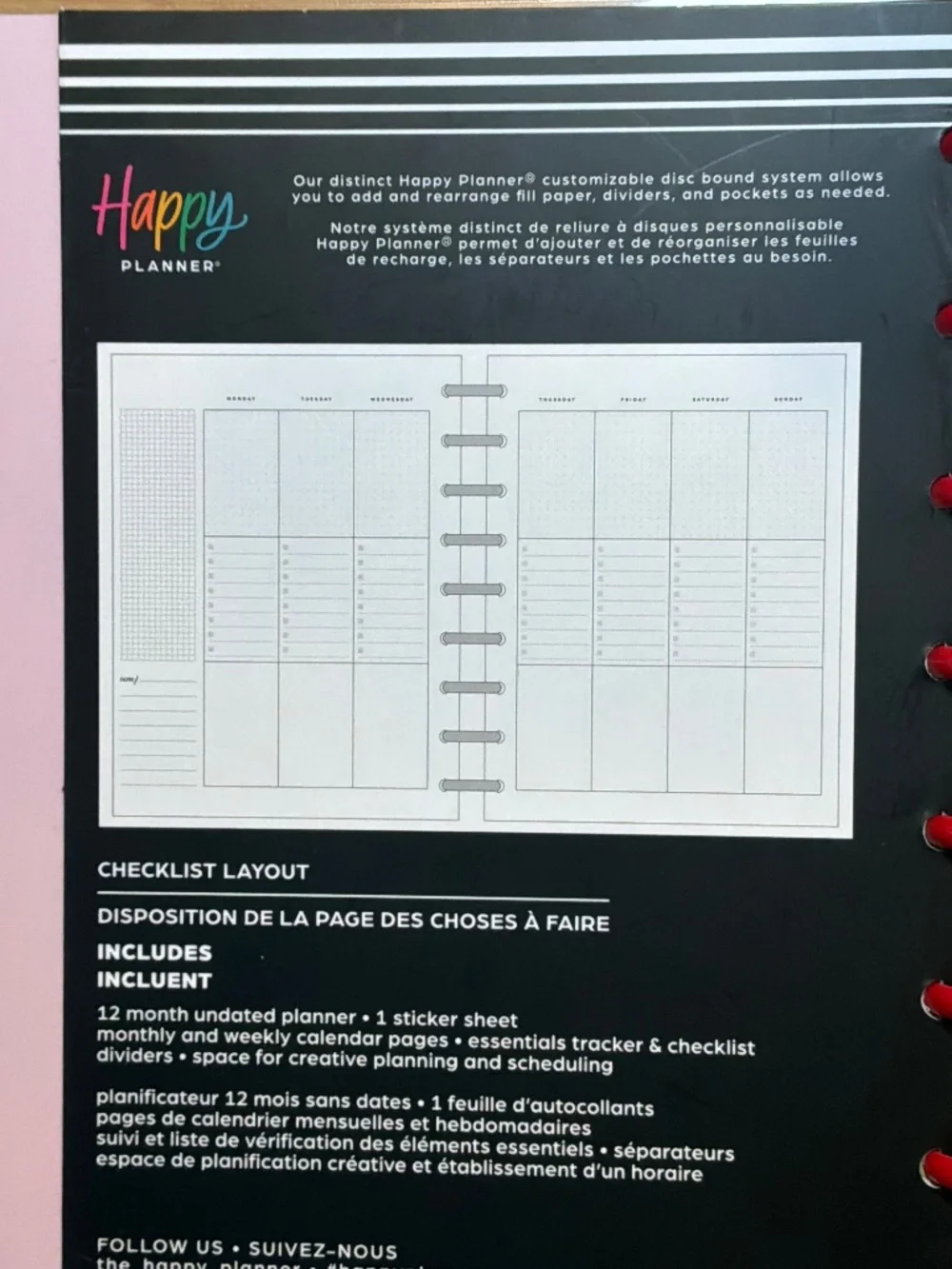 New! Happy Planner 